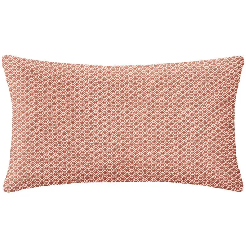 Cuscino stampato otto rosa terracotta 30x50cm Atmosphera créateur d'intérieur - Terracotta