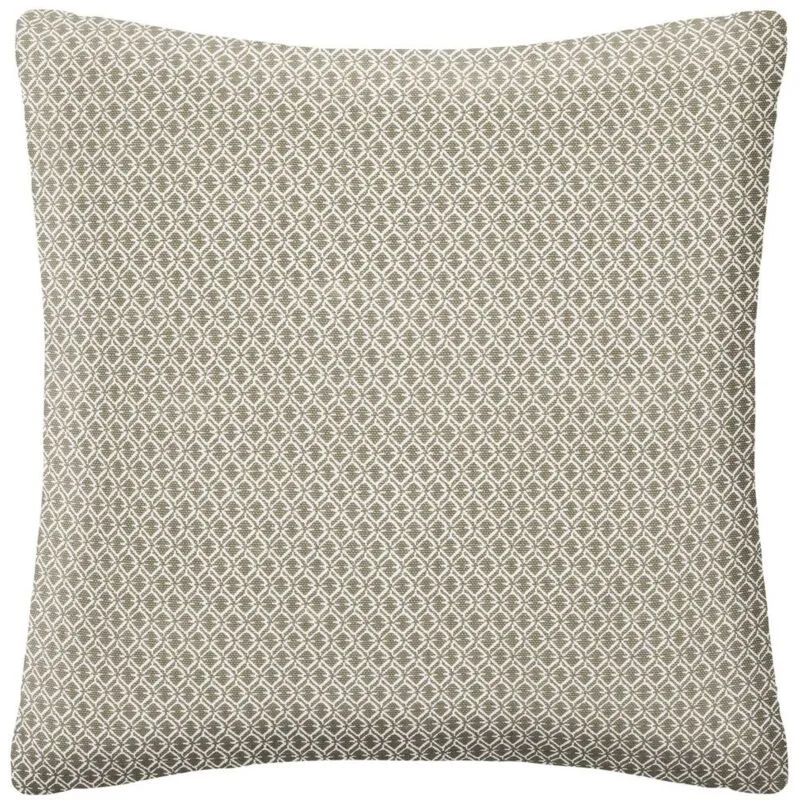 Cuscino stampato otto verde cachi 38x38cm - Atmosphera créateur d'intérieur