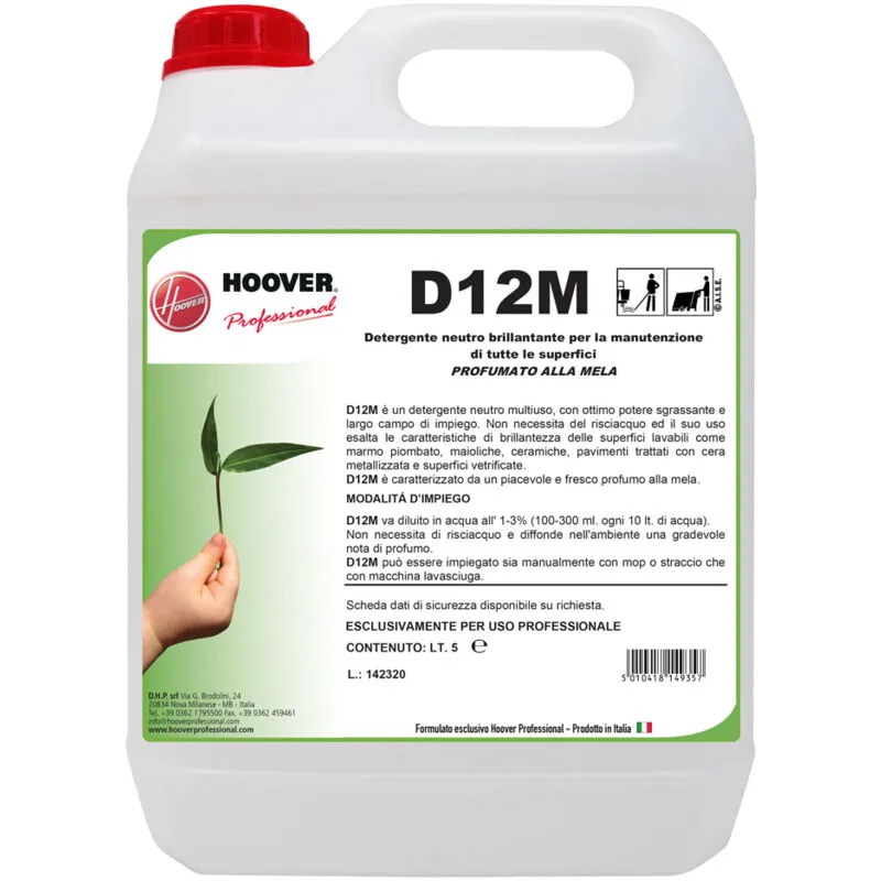 D12M Detergente neutro brillantante