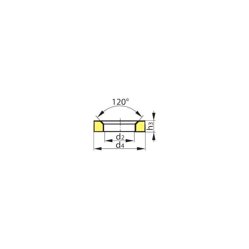 D6319D m Conica Coperchio 8 