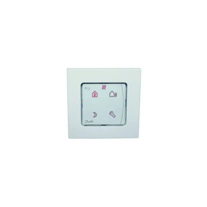 Danfoss - 088u1020 - Termostato ambiente da incasso, colore white