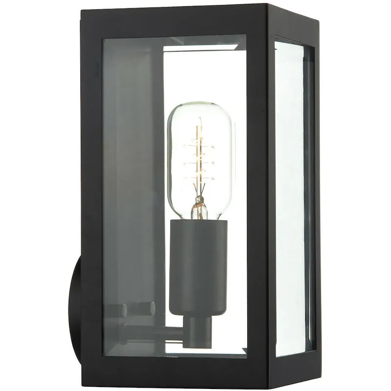 DAR ERA - Lanterna Applique da Esterno Luce Nera IP44