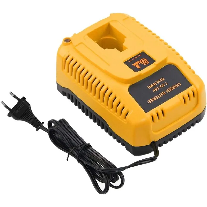 DC9310 Caricabatterie sostitutivo per batteria Dewalt Ni-Cd e Ni-Mh 7,2 V-18 v DC9096 DC9098 DC9099 DC9091 DC9071 DE9057 DW9096