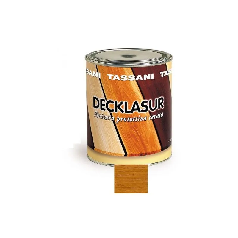 Tassani - decklasur finitura protettiva per legno cerata LT.2,5 Larice