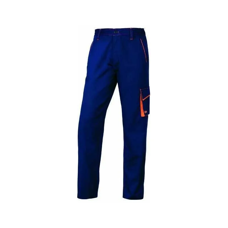 Delta Plus - Pantalone Deltaplus Panostyle M6Pan Blu/Orange Tg. xxl