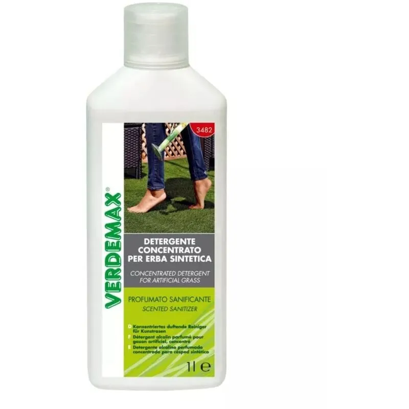 Verdemax - detergente concentrato per prato sintetico 1 lt