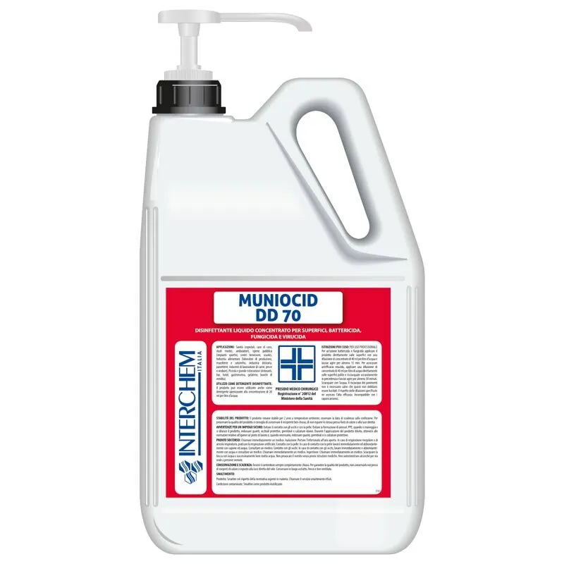 Detergente disinfettante Muniocid DD 70 5 litri