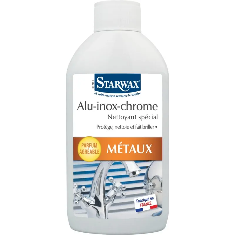 Detergente per alluminio, acciaio inossidabile e cromo starwax Metals 0,2 l Starwax