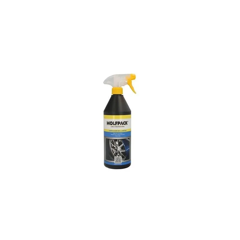 Wolfpack - Detergente per cerchioni auto 750 ml. Pulisce i pneumatici dell'auto, con tensioattivi che non danneggiano i pneumatici