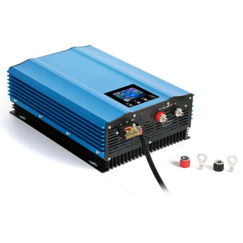 Dewin - Microinverter mppt connesso alla rete, microinverter regolabile con potenza 1000W adatto per pannelli solari o batterie AC220V