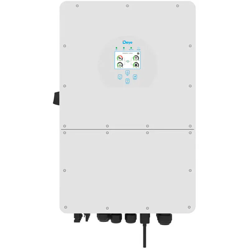 Deye Inverter ibrido trifase alta tensione hv On-Grid-Off-Grid 20kW, Schermo lcd, WiFi e ta, Garanzia 10 Anni - 12170