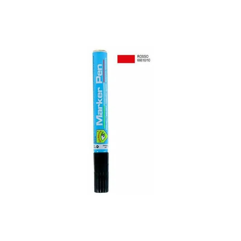 Eco Service - DI661 - marker pen display da 10 ml rapida essiccazione rosso