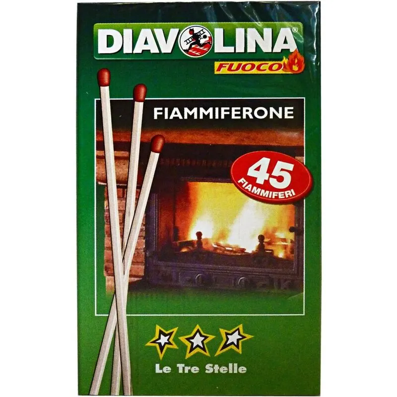 Led Leds - Fiammiferone 45pz Diavolina