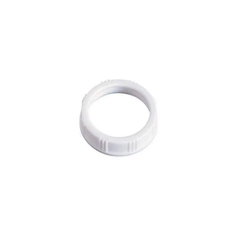 Ecrou plastique blanc 26x34 mm