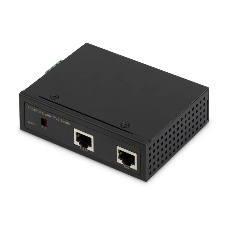  Industrial Gigabit Poe Splitter Poe++ / Selectable Power Output In