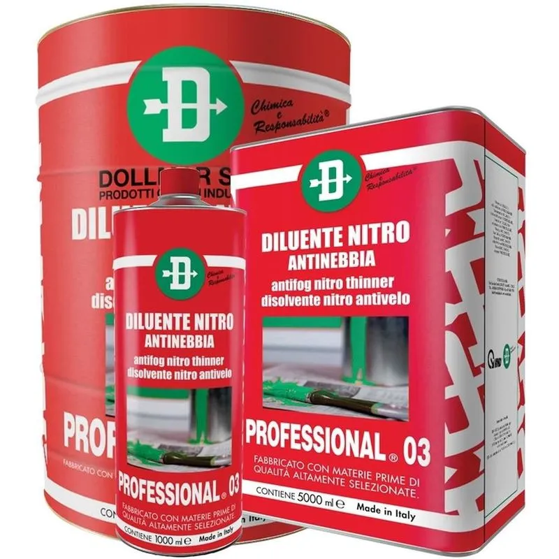 Diluente nitro antinebbia 5 litri  dollmar professional 03