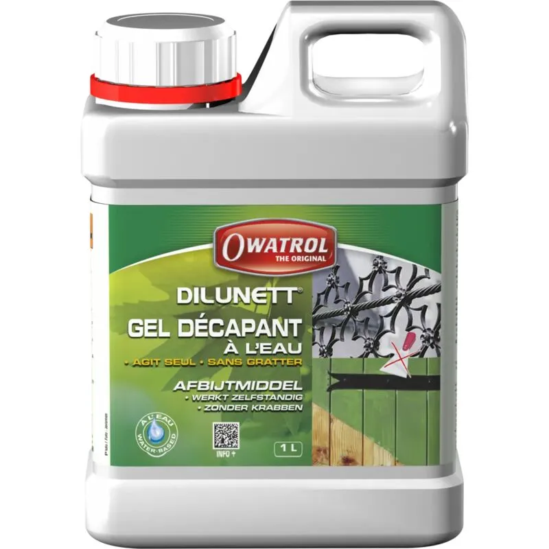 Durieu - Gel decapante per plastica, legno, metallo, 1 litro