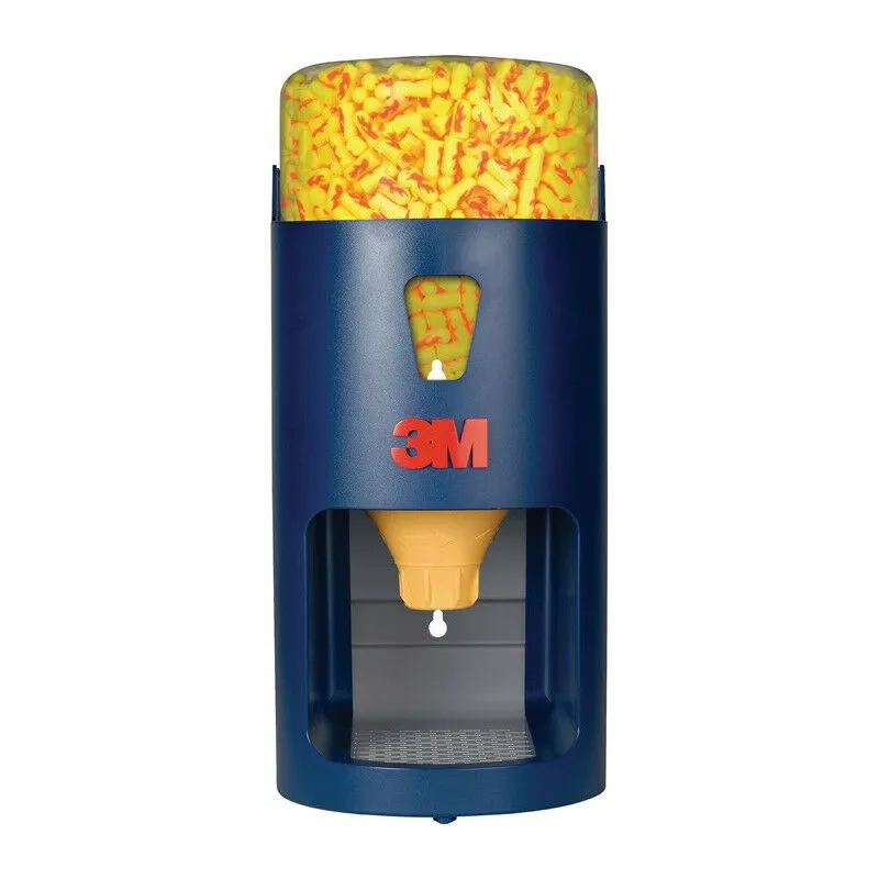 Dispenser di protezione acustica e-a-r One Touch Pro con riempimento E-A-Rsoft Yellow Neons 500PA / ve