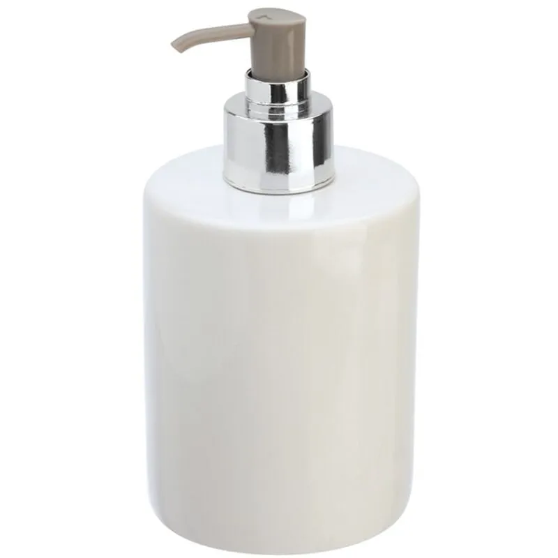 Feridras - Dispenser sapone liquido in ceramica bianca linea Cily