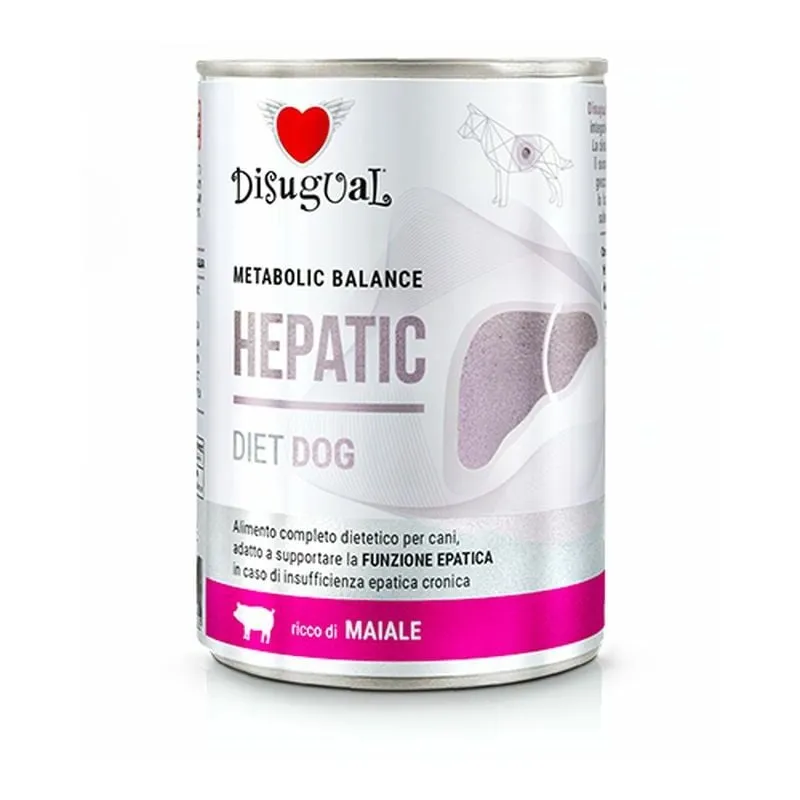 Cane Dieta Hepatic 400gr Maiale - Disugual