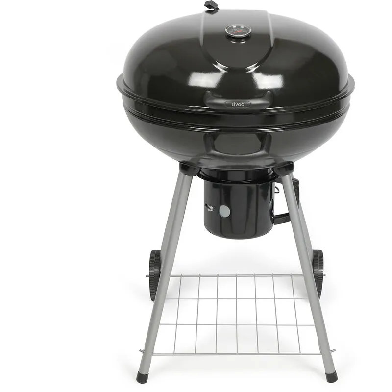 Livoo - barbecue a carbone 55 cm nero - doc270