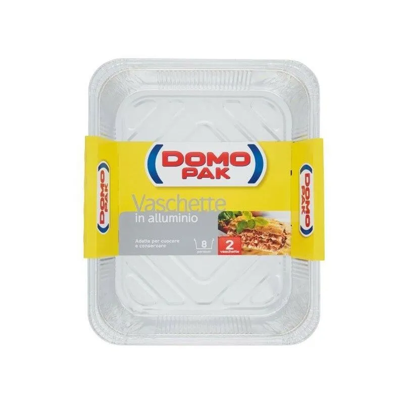 Domopak - vaschette 8 porzioni