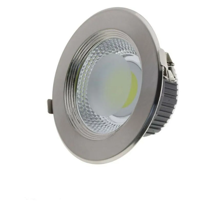 Downlight led rotondo da 20W ∅188mm in acciaio inox - Day White 6000K