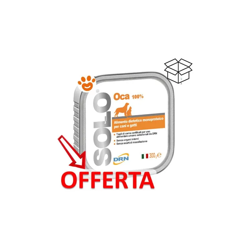  - Dog & Cat solo Oca - Vaschetta Da 300 Gr