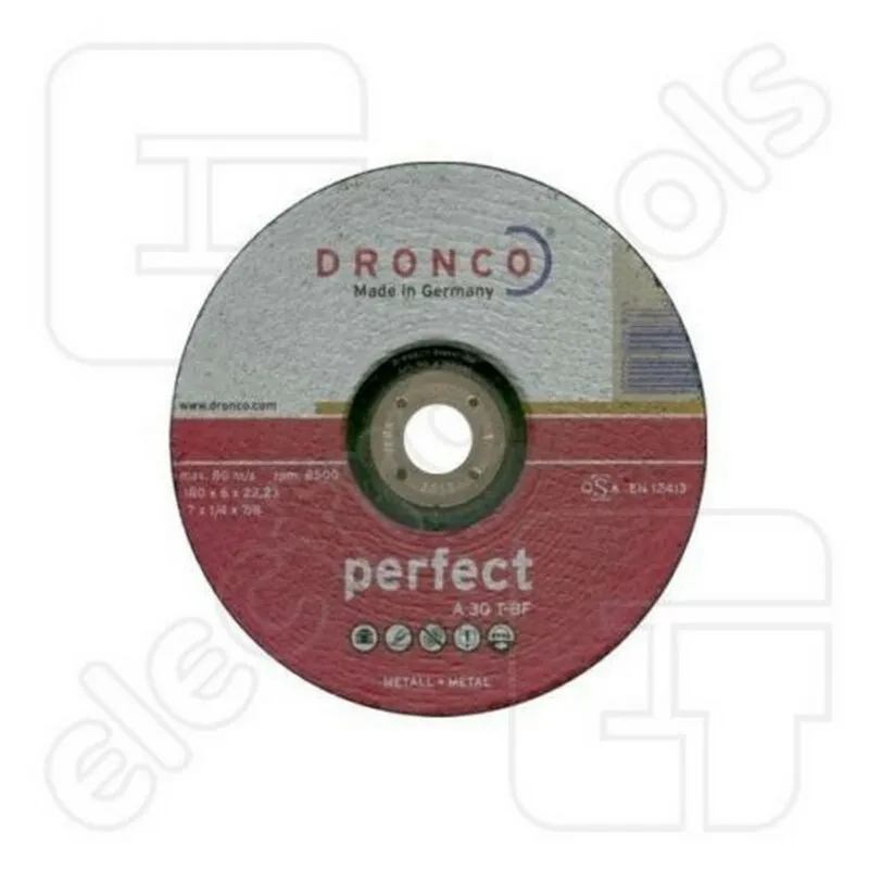 A 30 t-bf Perfect - 115 x 6.0 x 22.2mm Metal Grinding Disc - 