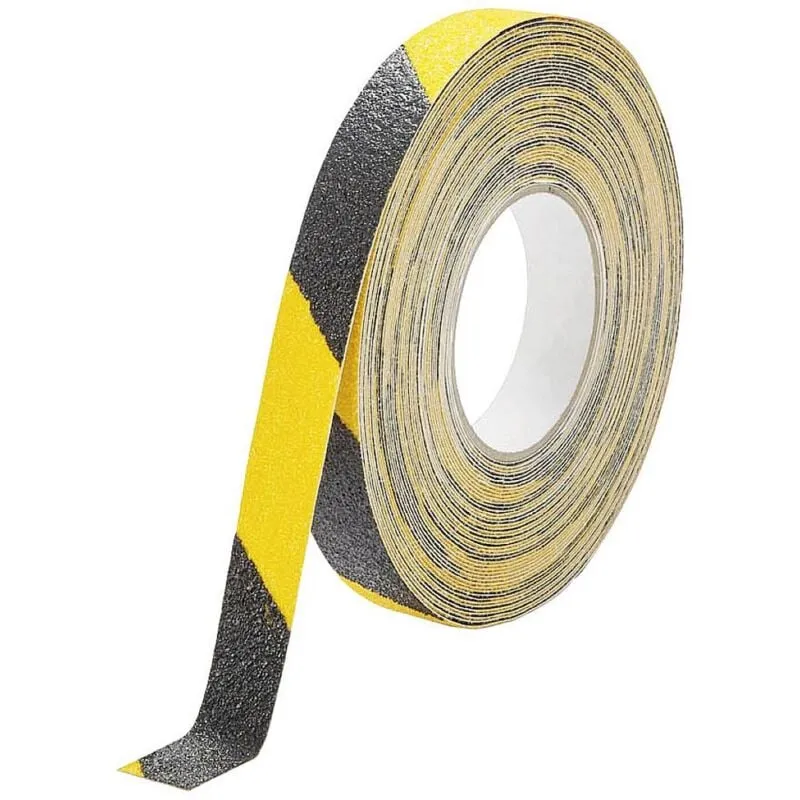  DURALINE GRIP 1095130 Nastro antiscivolo Nero, Giallo (L x L) 15 m x 25 mm 1 pz.