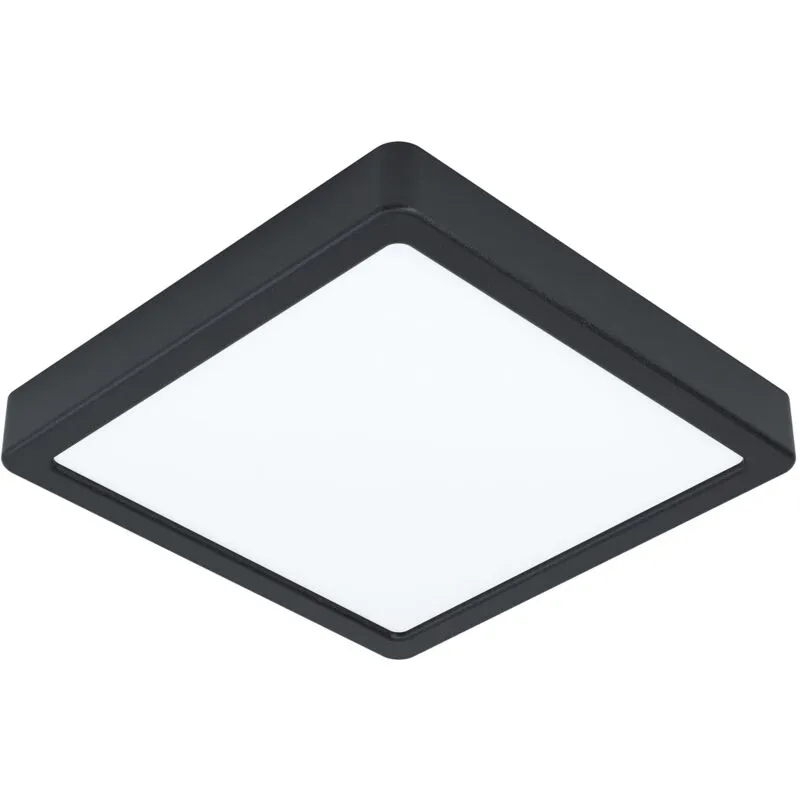 Eglo - Plafoniera Moderna Fueva 5 In Acciaio Nero Led Integrato 17W 4000K Ip20