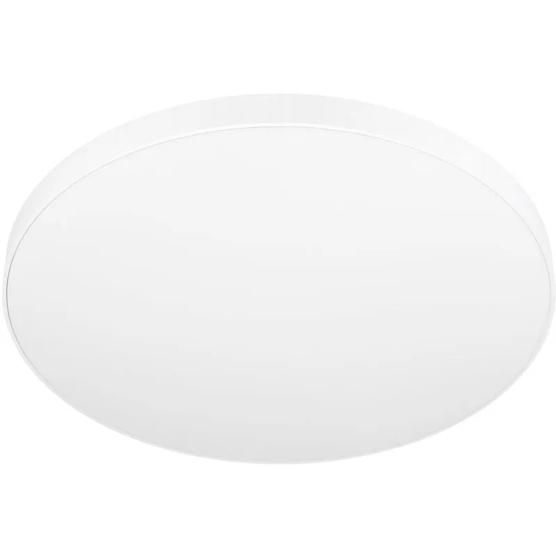 Plafoniera Contemporanea Zubieta a Acciaio Bianco Led Integrato 32W 2700 6500K