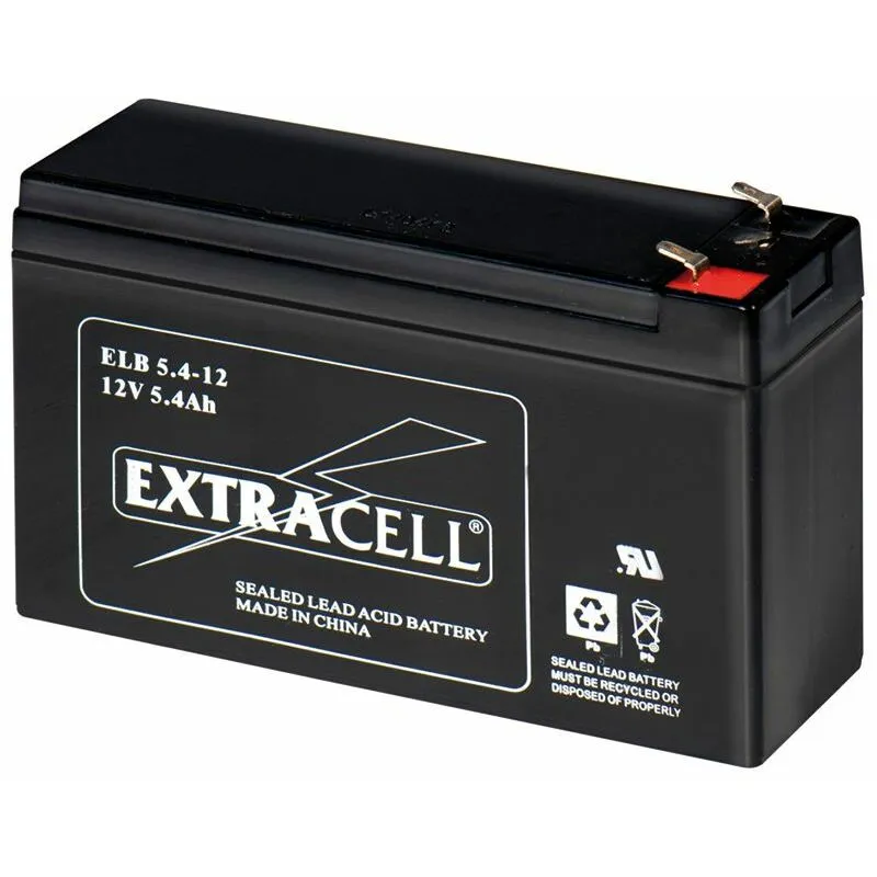 Batteria al piombo ermetica 12V 5,4Ah