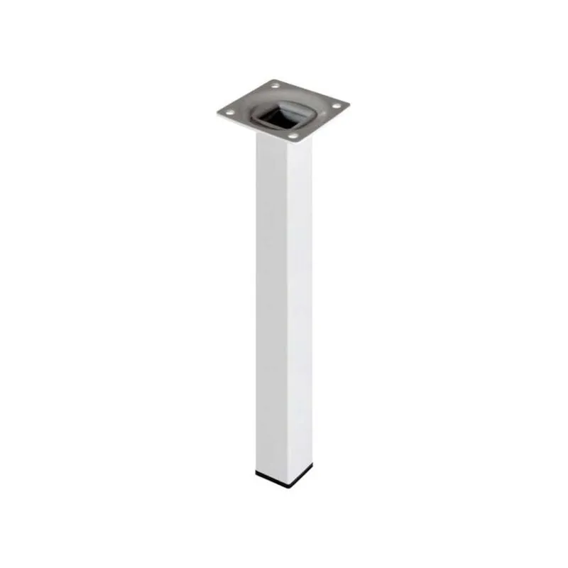 Piede quadro Element System 25x25 - H.300 mm - bianco