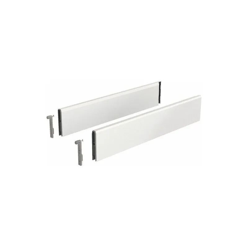 Hettich - ArciTech Set per cassetto 218/94 o 250/126 mm - L.500 mm - Bianco - 9122959