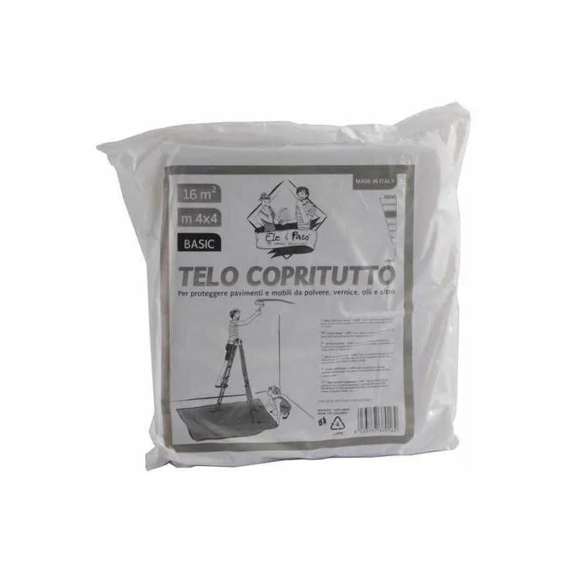 Telo Copritutto Polietilene m 4X4 g 400 My 27