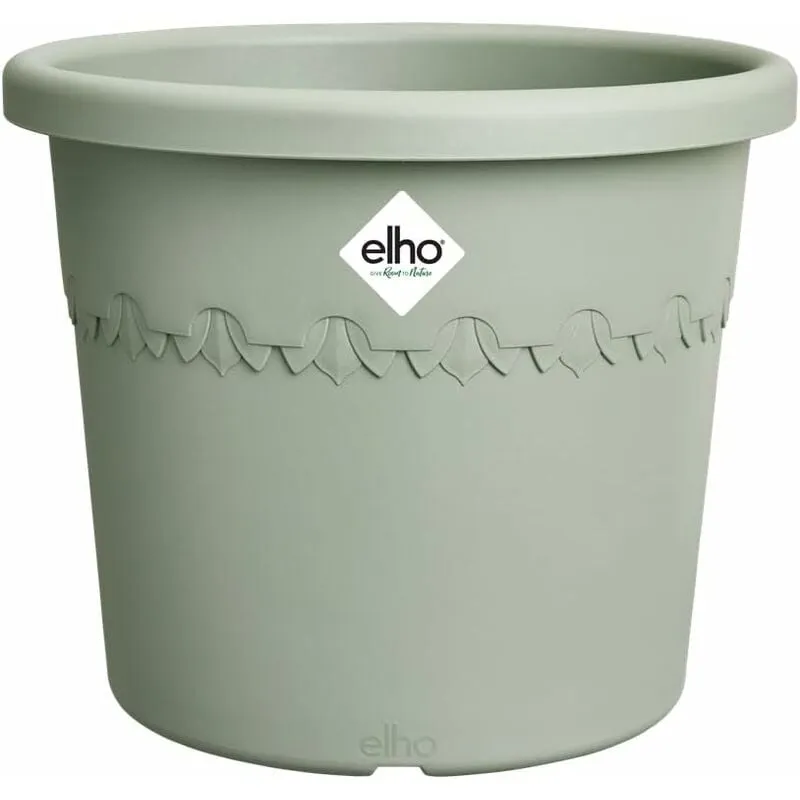  - vaso algarve cilindro 25CM verde timo