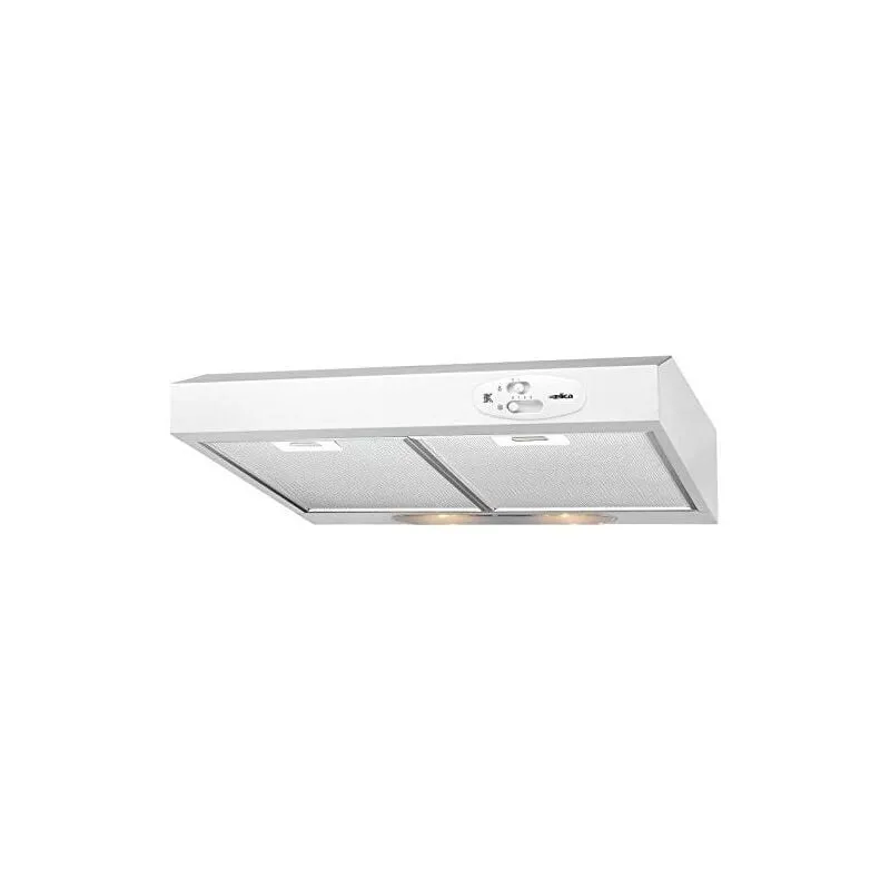  - krea gfa WH-F-60 55310774B Cappa da Incasso Filtrante Classe d 3 Velocita' Sottopensile Comandi Slider Illuminazione led 60 cm Bianco