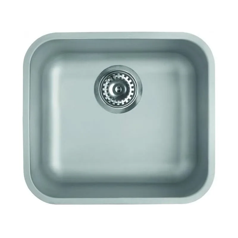 Space 450 R50 LIC450SACPUN Lavello in accaio Inox 1 Vasca 488x438 mm - Elleci