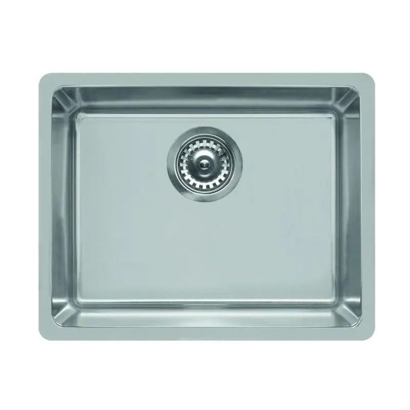 Space 450 R15 LIC450SACPUN15 Lavello in acciaio Inox satinato 1 Vasca 490x440 mm - Elleci