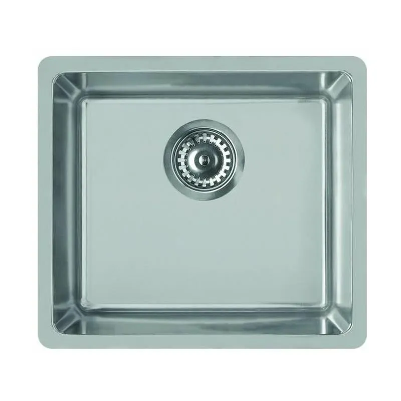 Space 500 R15 LIC500SACUN15 Lavello in acciaio Inox satinato 1 Vasca 540x440 mm - Elleci