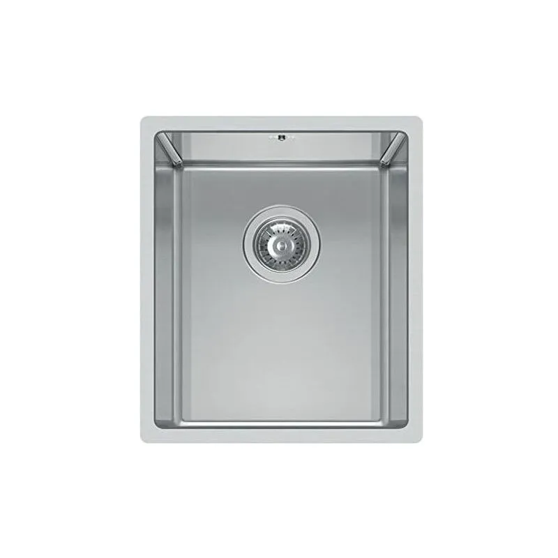 Square 340 R14 LIQ340SAC14 Lavello in acciaio Inox satinato 1 Vasca 380x440 mm - Elleci