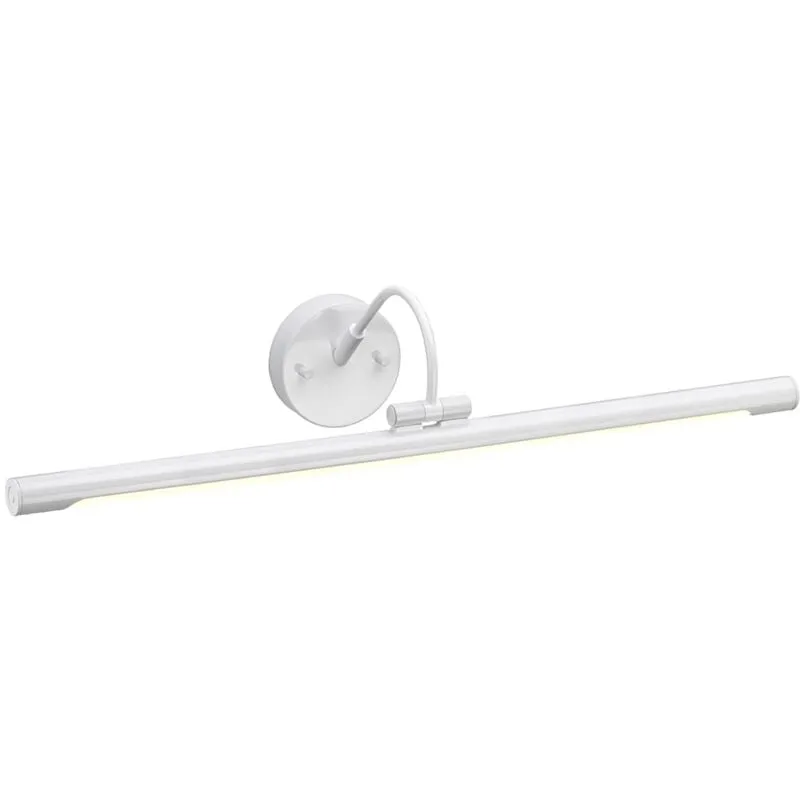 Elstead - Applique Quadri e Specchi Contemporanea Alton Acciaio Bianco Led 10W 3000K 549Lm