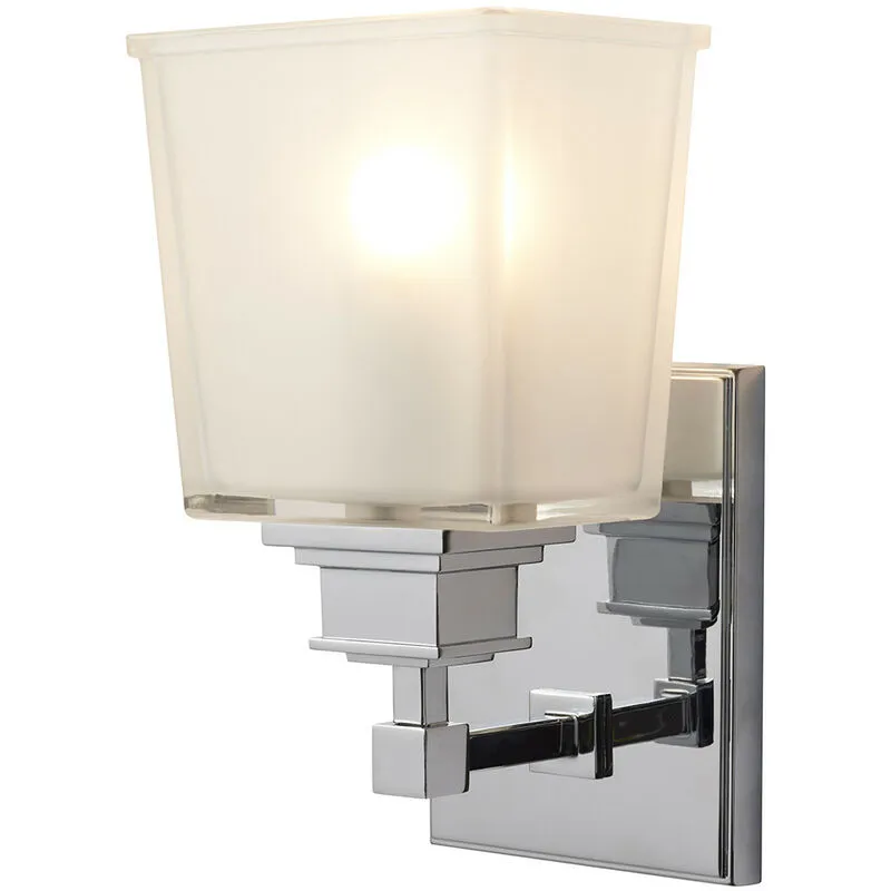 Aylesbury - Applique da parete per bagno 1 luce Cromo lucido IP44, G9 - Elstead