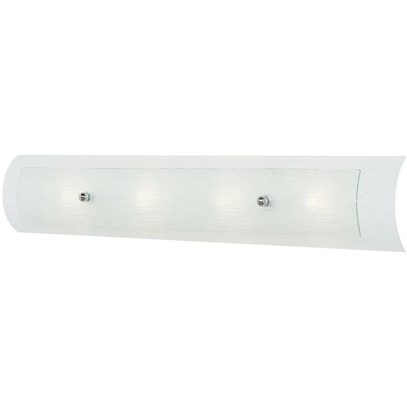 Duet - Applique da parete per bagno a 4 luci Cromo lucido IP44, G9 - Elstead