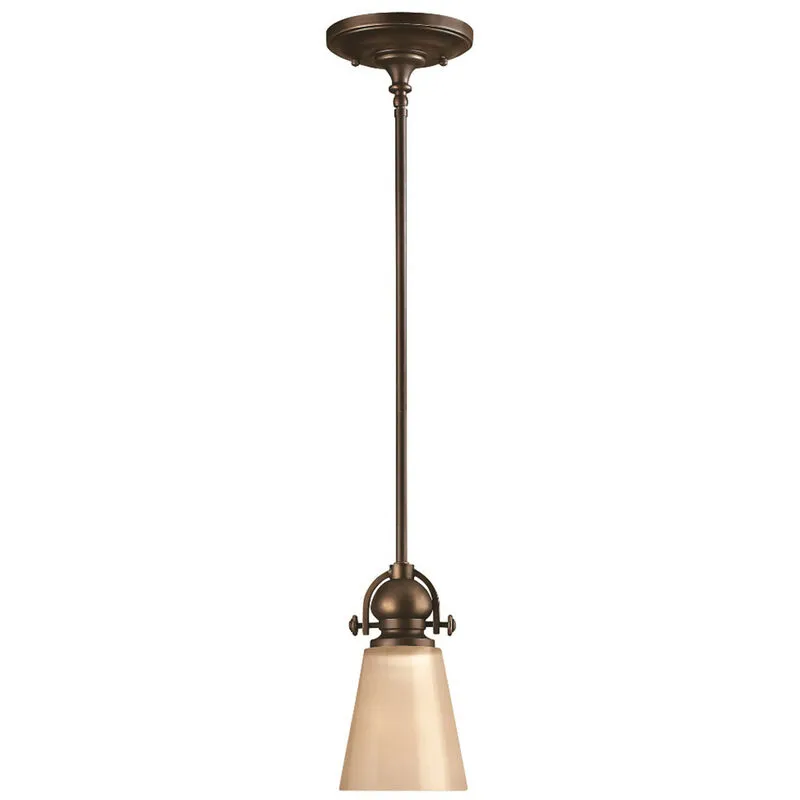 Mayflower - Mini Sospensione Cupola 1 Luce Bronzo Antico, E27 - Elstead