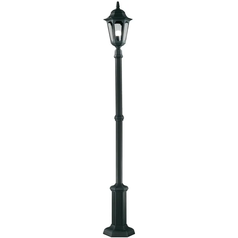 Parish - Lampione da esterno 1 luce Nero IP44, E27 - Elstead