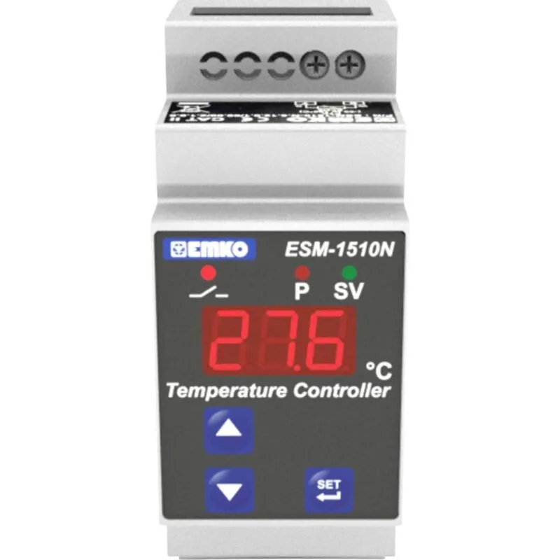 ESM-1510-N Regolatori a 2 punti Termostato Pt100 -50 fino a 400 °c Relè 5 a (l x l x a) 62 x 35 x 90 mm - 