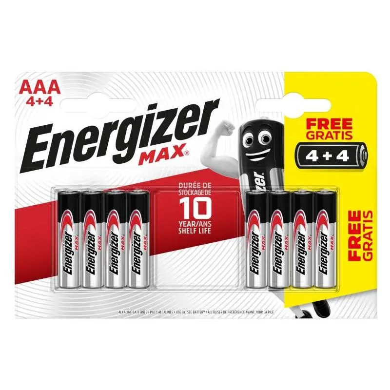 Energizer Italy S.r.l. - Batterie Energizer Max ministilo aaa 4+4