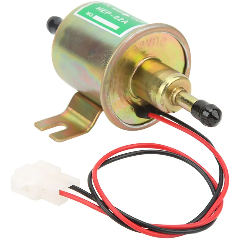 Pompa elettrica del carburante Universale in linea a bassa pressione dc 12V per auto camion barca HEP02A - Eosnow